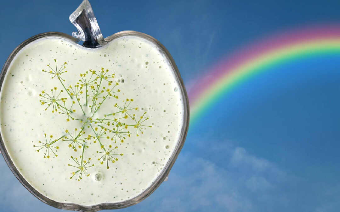 Spicy Celery Ranch Dressing. Vegan + Gluten-Free!