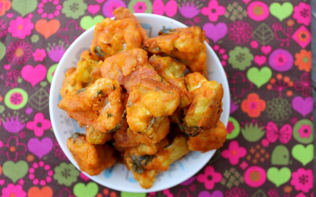 Air-Fried or Baked! Buffalo Cauliflower Wang Thangs. Vegan + Gluten-Free!