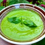Oil-free, vegan, gluten-free pesto