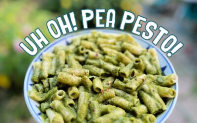 Uh Oh – Pea Pesto! Vegan + Gluten-Free!