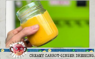 Creamy Carrot-Ginger Dressing! Vegan + Gluten-Free!