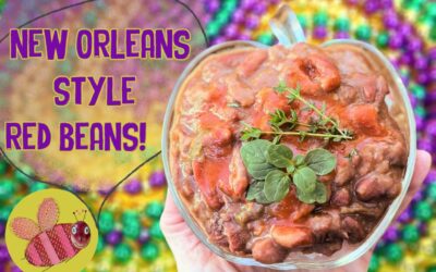 Instant Pot! Creamy-Dreamy New Orleans Style Red Beans. Vegan + Gluten-Free!