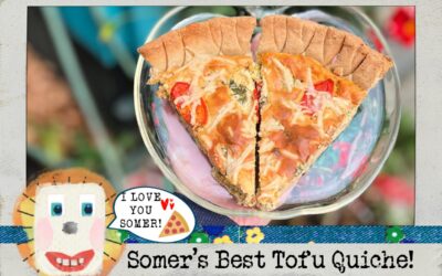 Somer’s McCowan’s Best Tofu Quiche Recipe! Vegan + Gluten-Free!